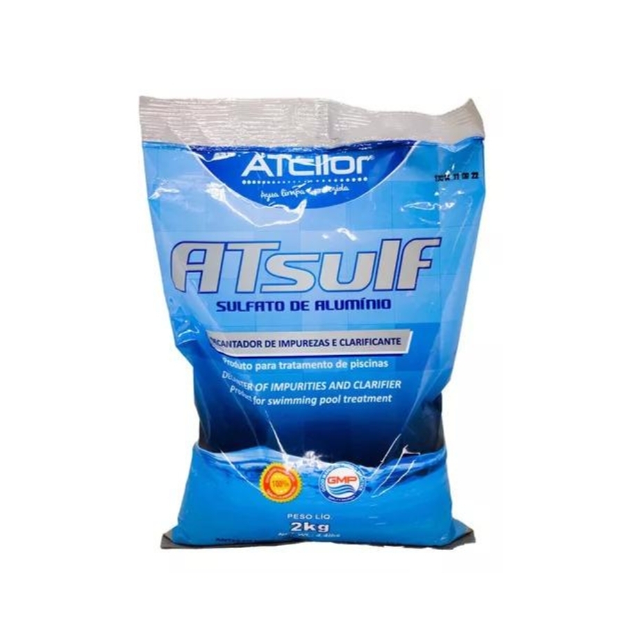 Sulfato de Alumínio Atsulf Sc/02 Kgs - Atcloor